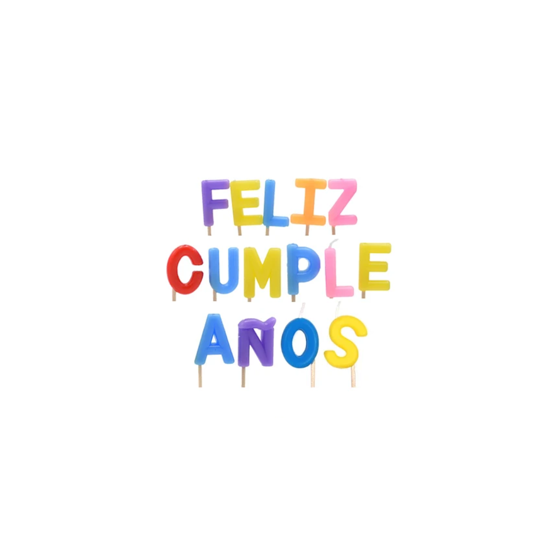 Vela Feliz Cumpleaños