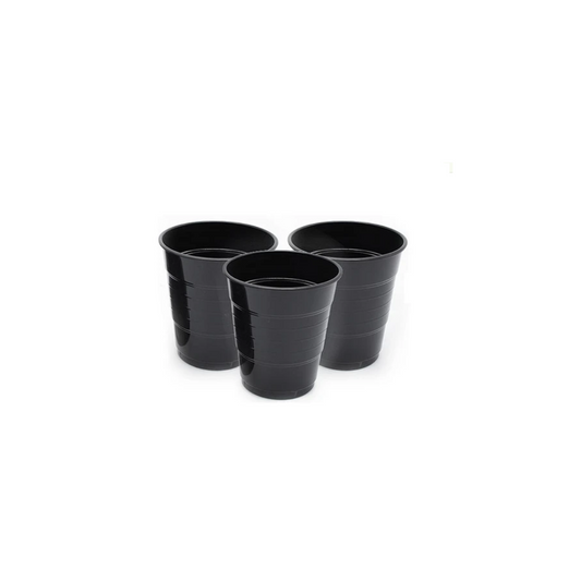 Vaso Plastico Negro 410 ml 10 unidades